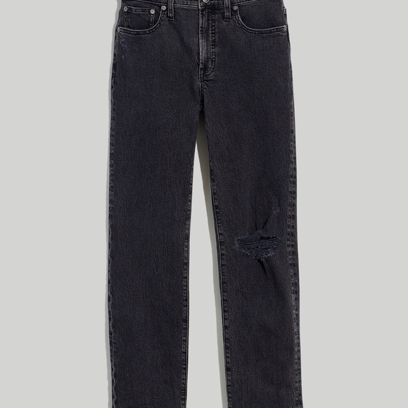 Madewell Denim - Madewell, The Mid-Rise Perfect Vintage Straight Jean in Rosella Wash